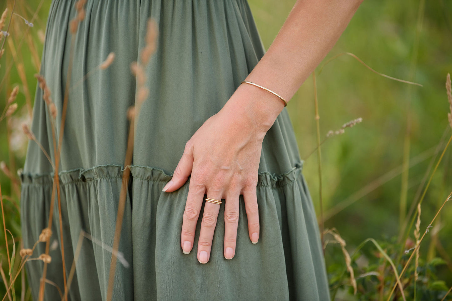 Thin Cuff Bracelet