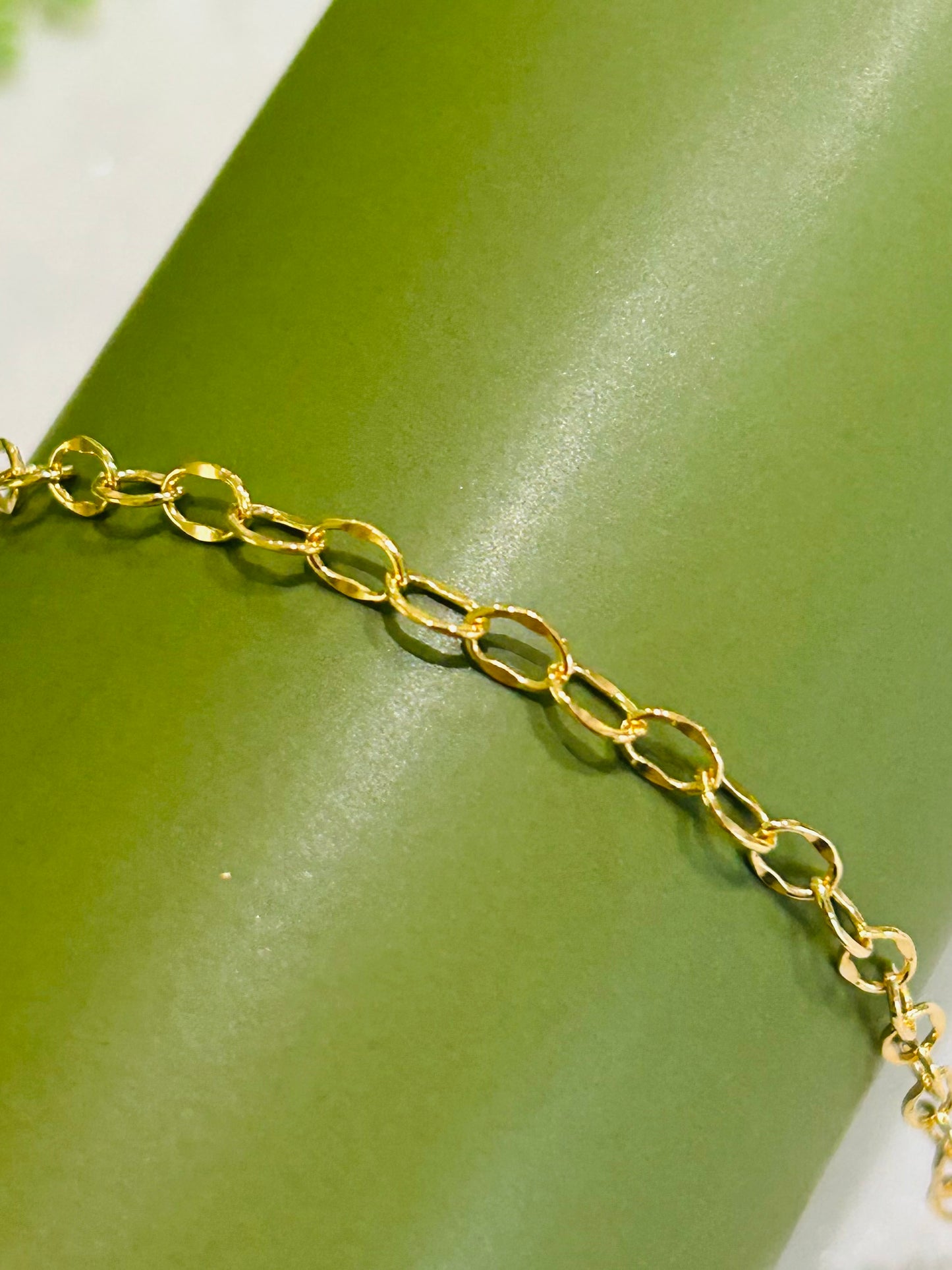Dapped Chain Bracelet