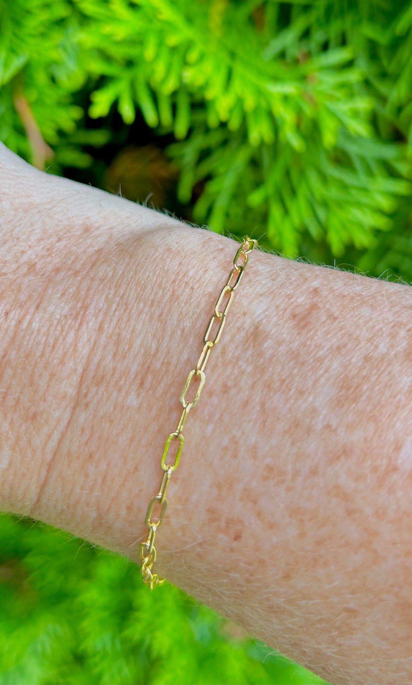 Paperclip Chain Bracelet