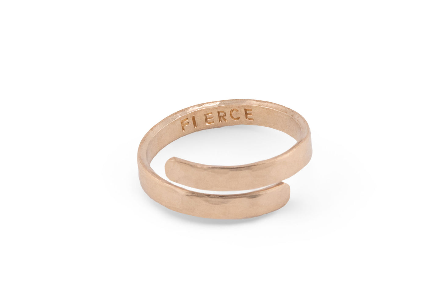 Skinny Hidden Message Ring