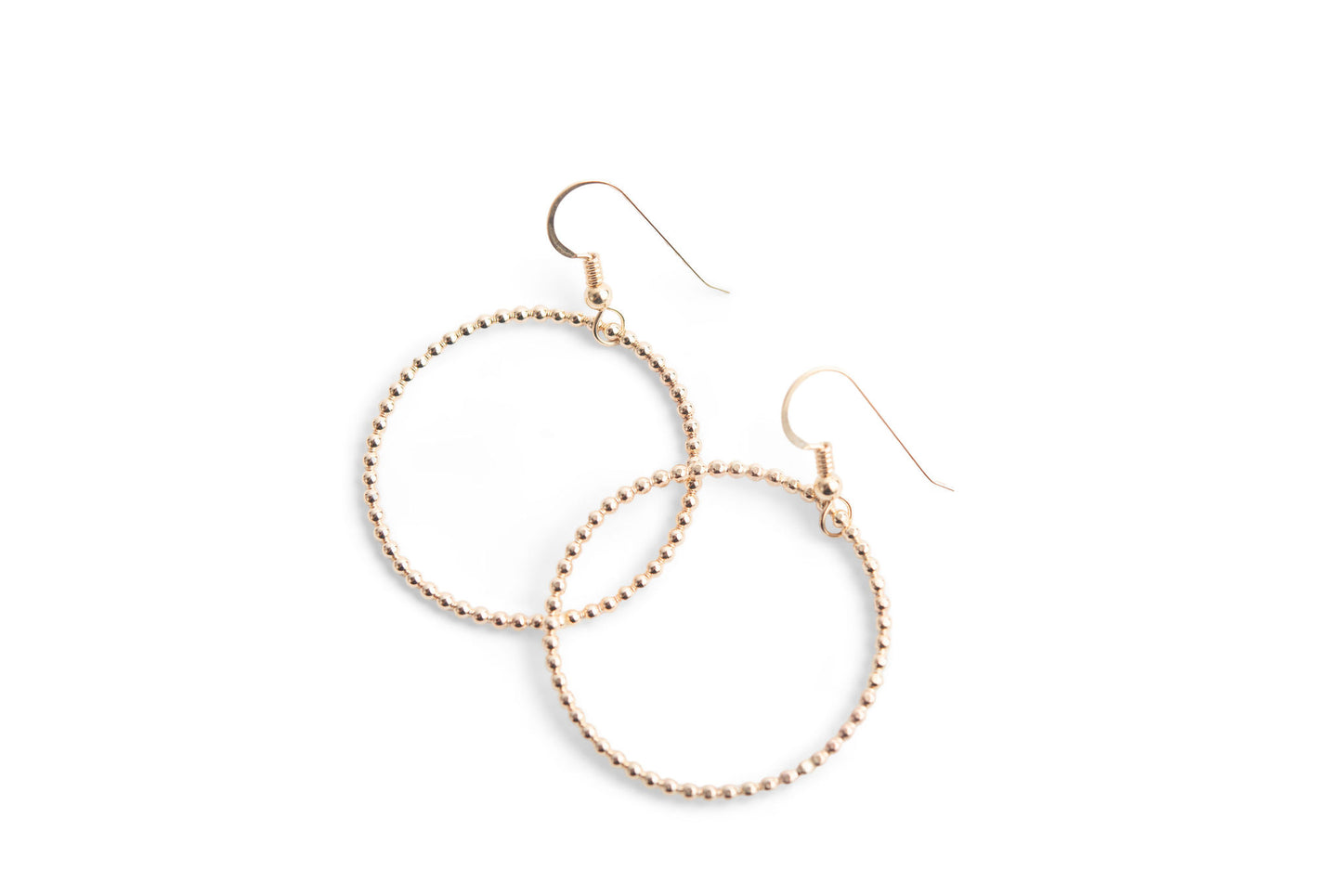 Textured Hoop Earrings