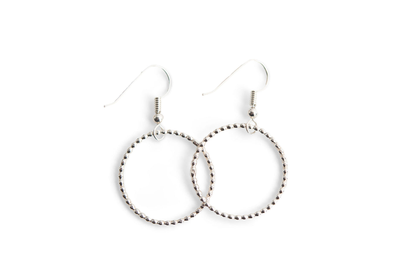 Textured Hoop Earrings