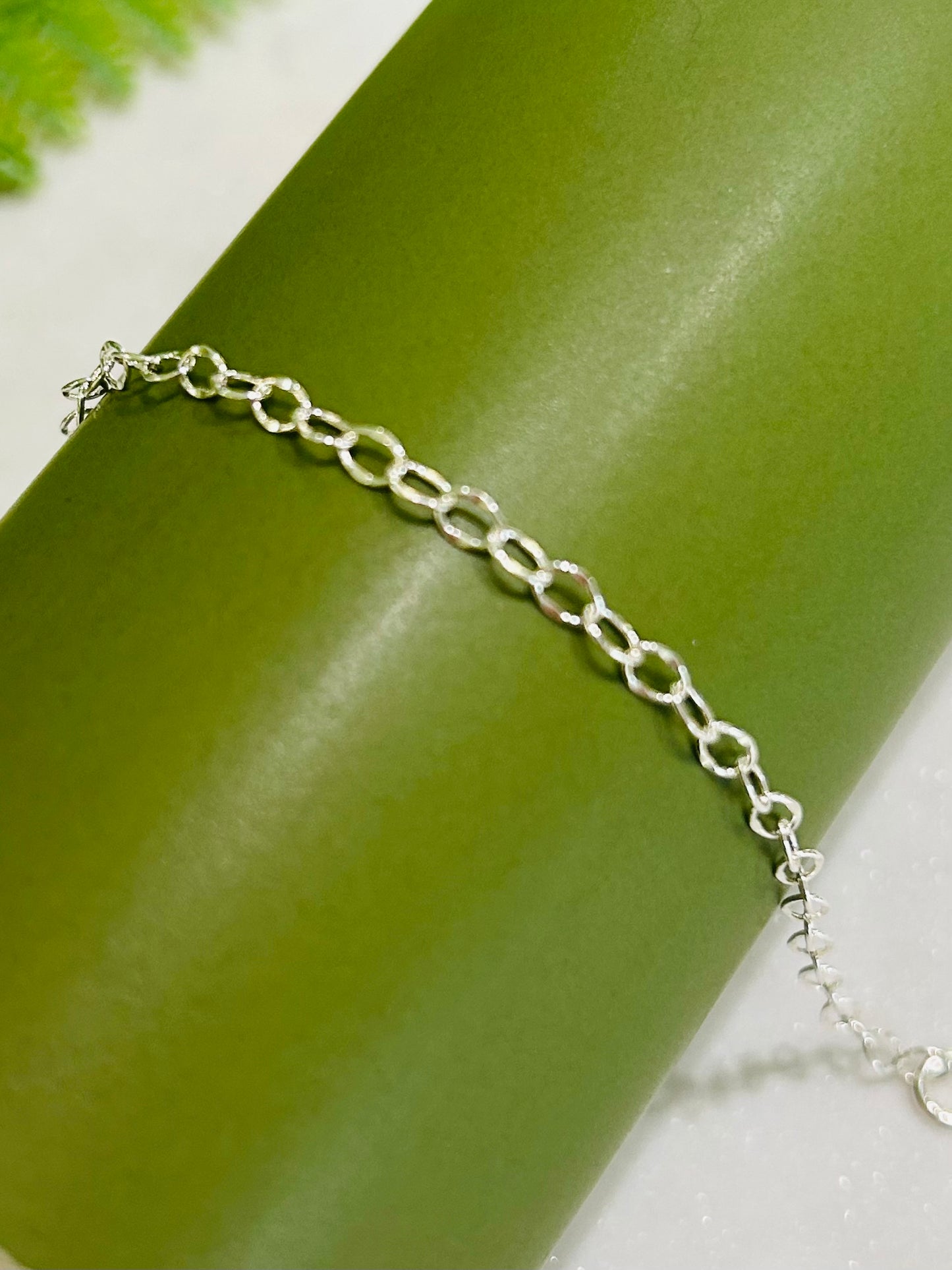 Silver Cable Chain Bracelet