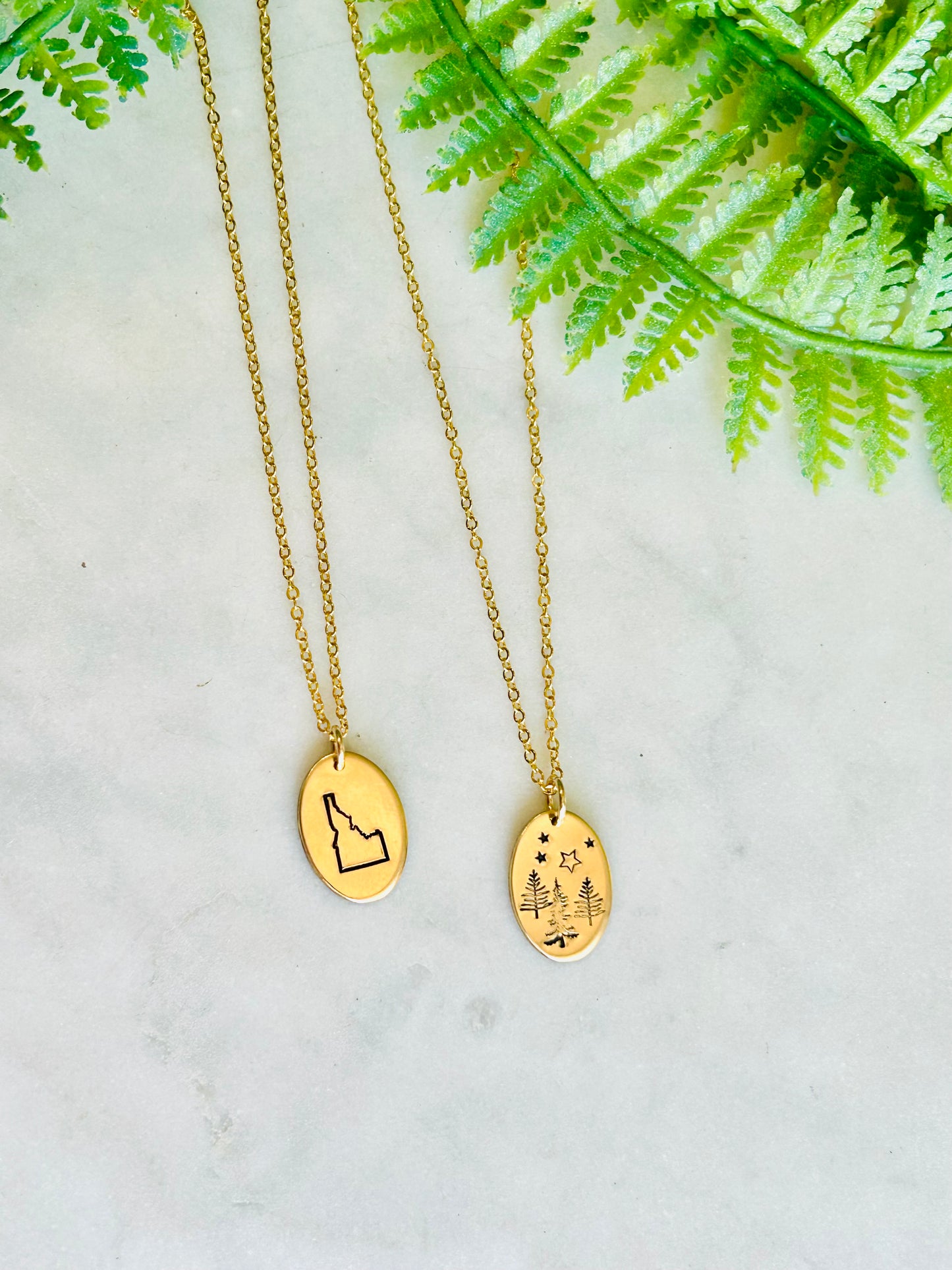 Oval Necklace