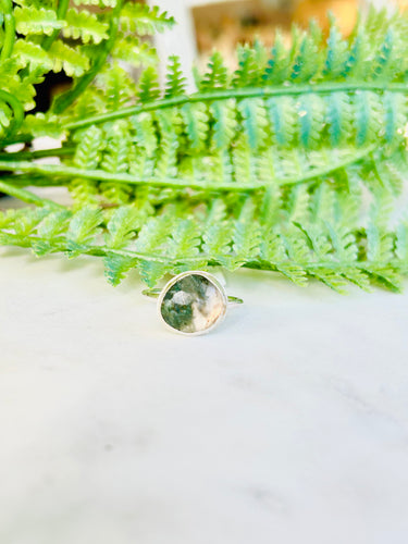 Moss Agate RIng
