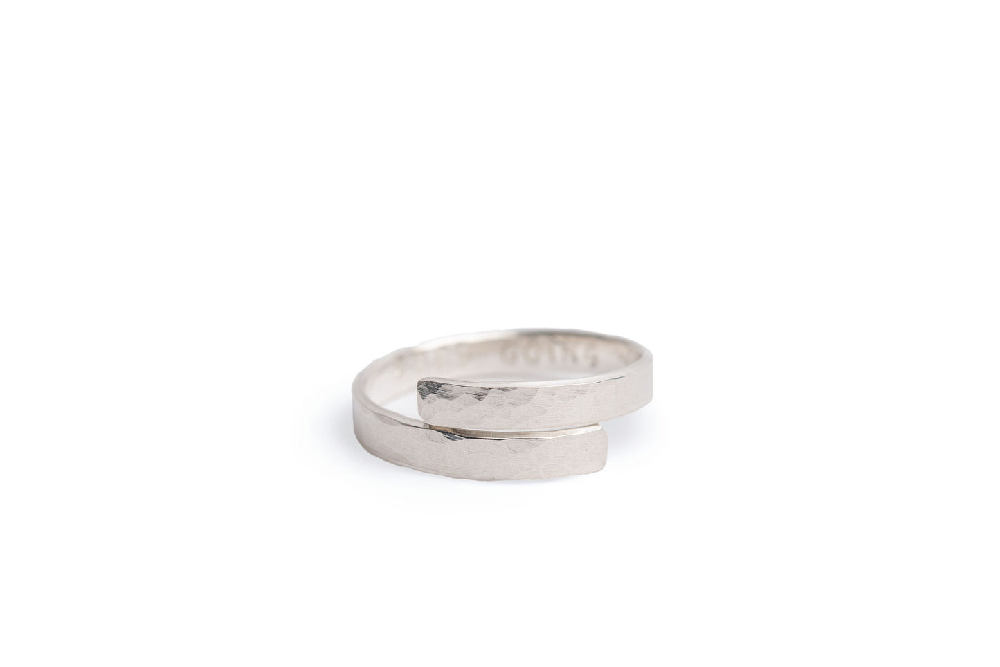 Skinny Hidden Message Ring