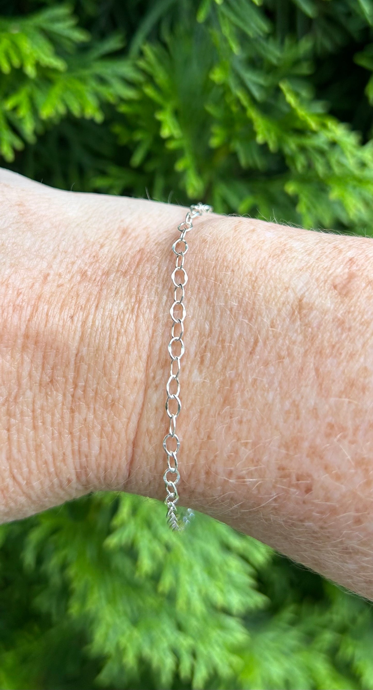 Silver Cable Chain Bracelet