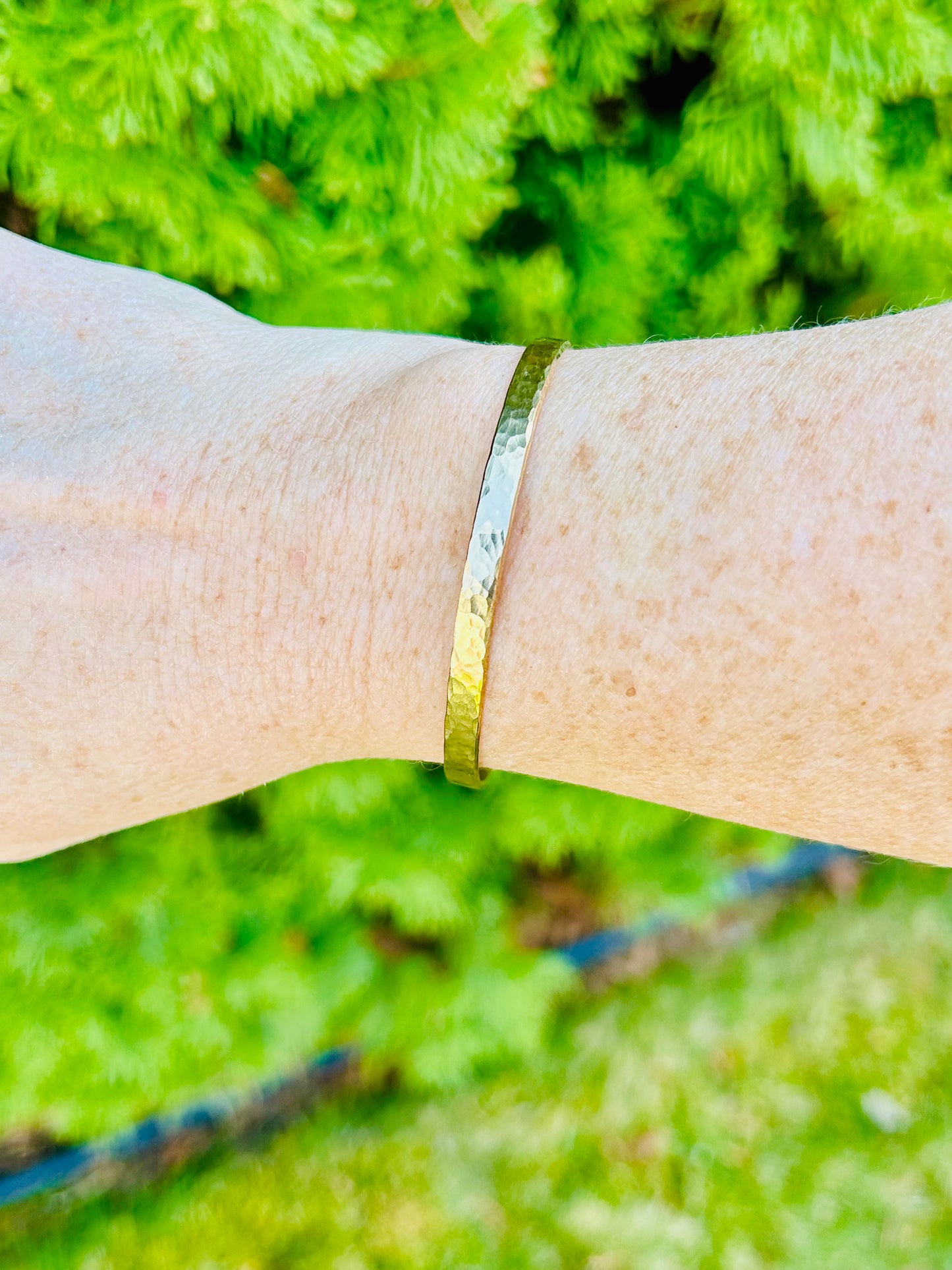 Skinny Hidden Message Cuff
