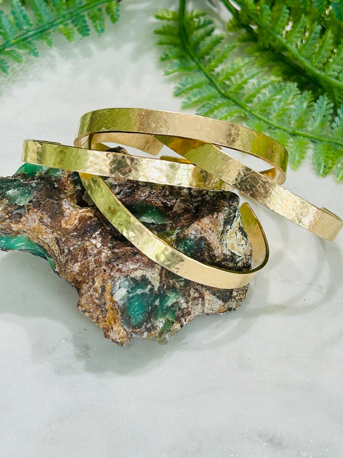 Gold Filled Hidden Message Cuff