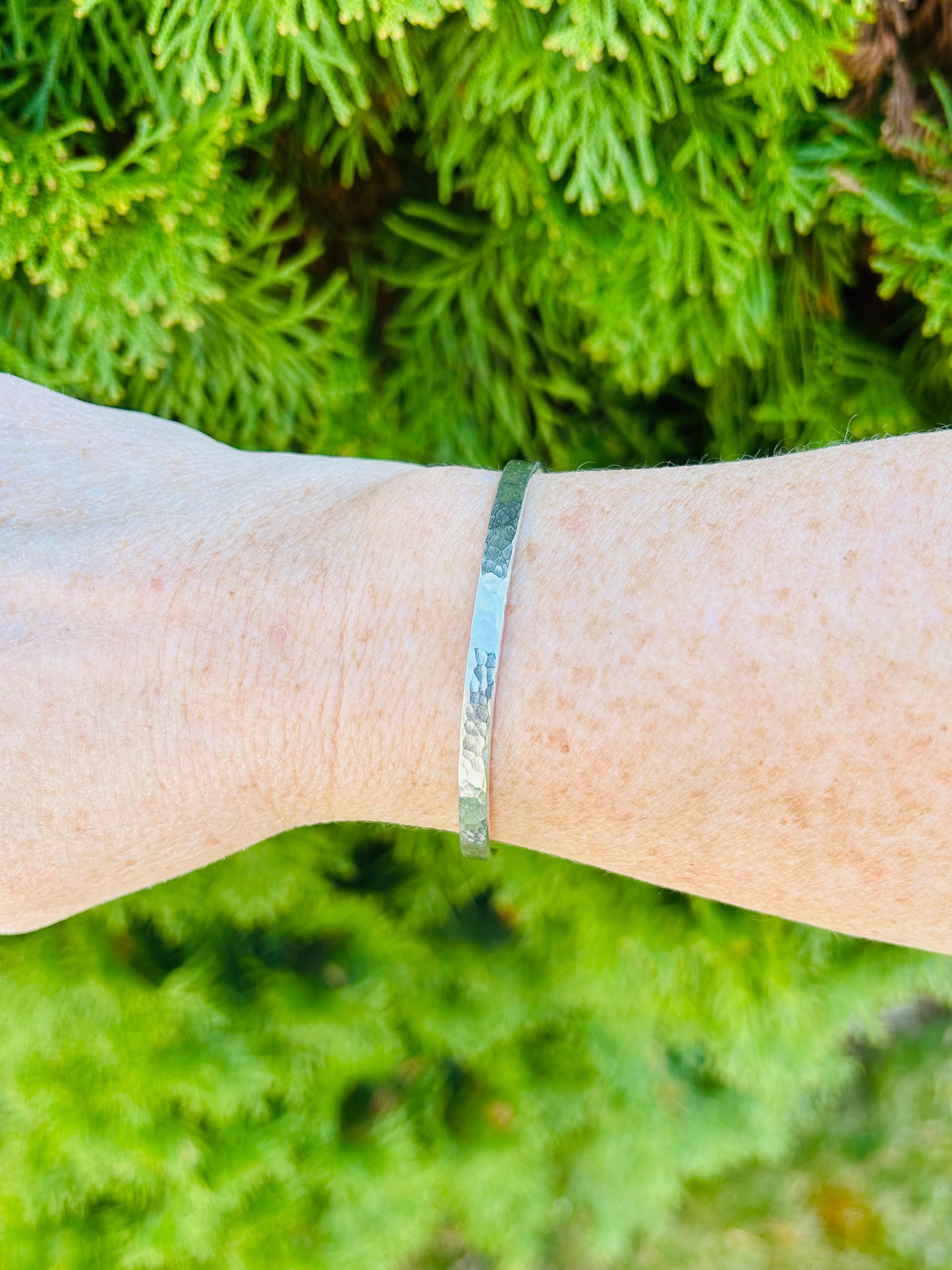 Skinny Hidden Message Cuff