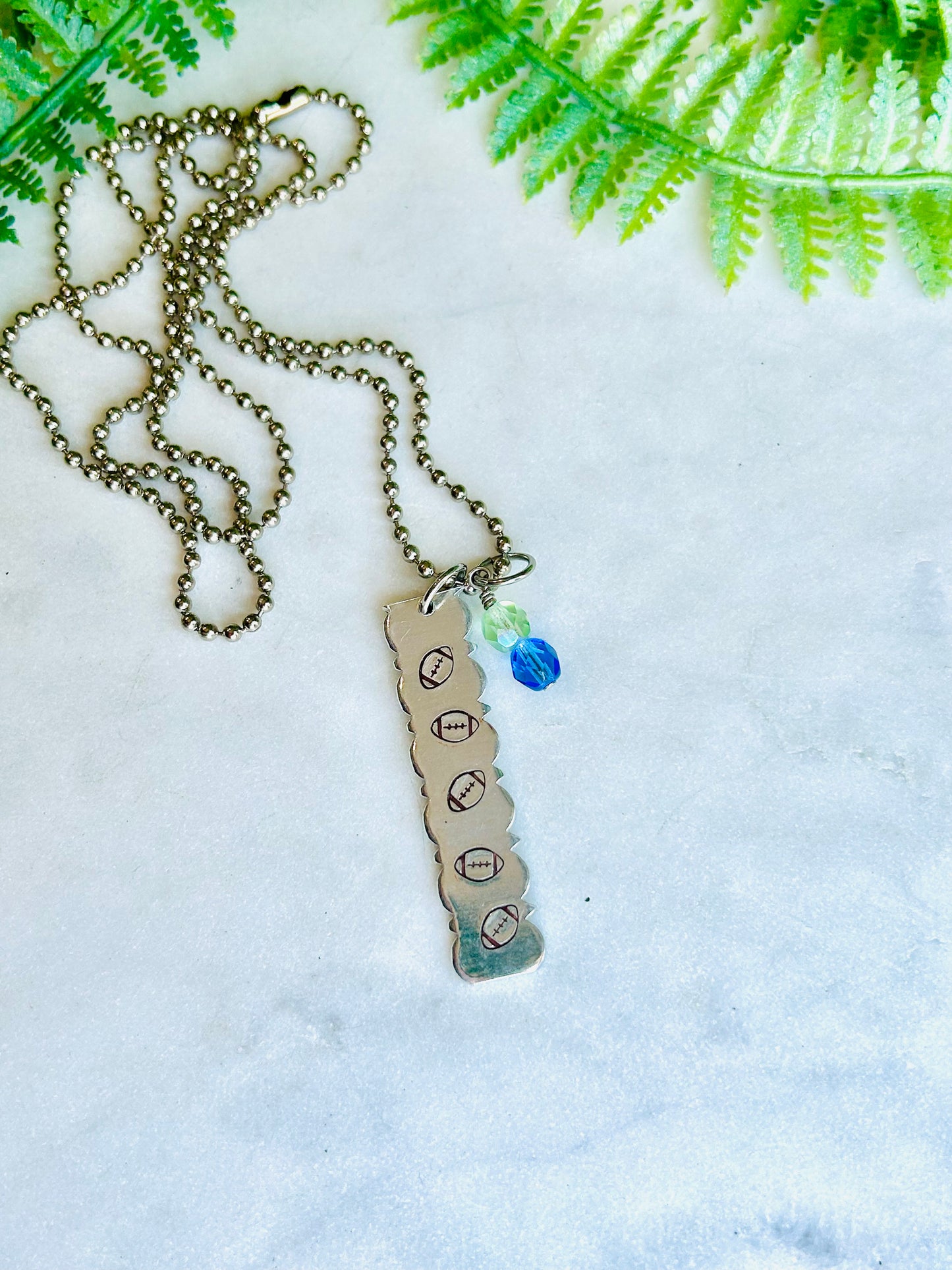 Football Necklace