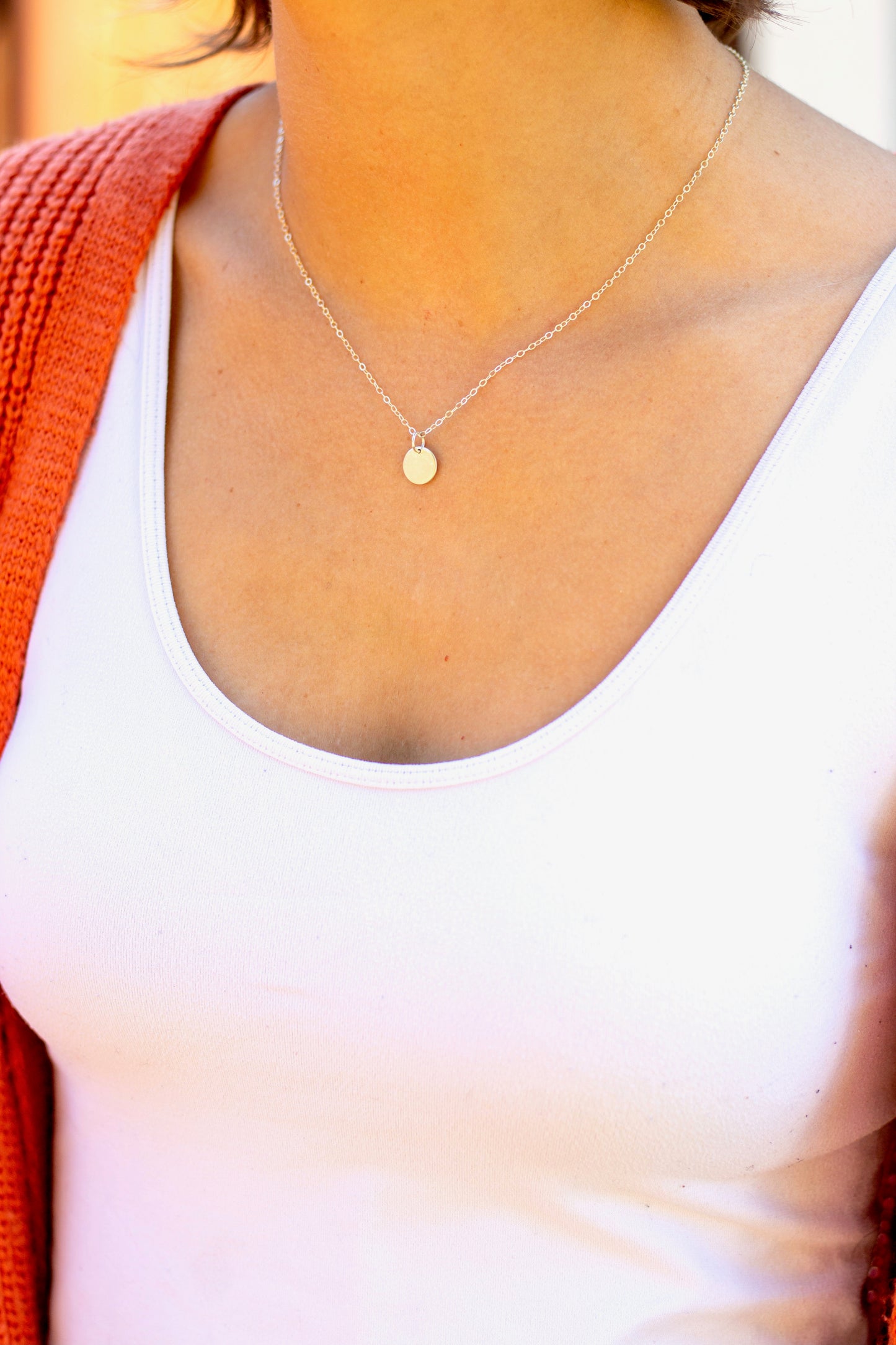 Mini Circle Necklace