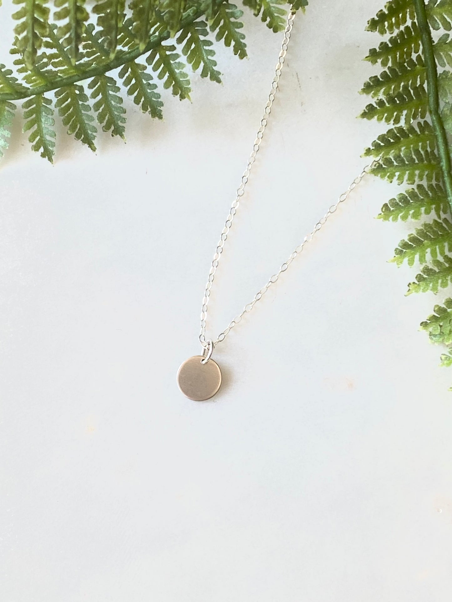 Mini Circle Necklace