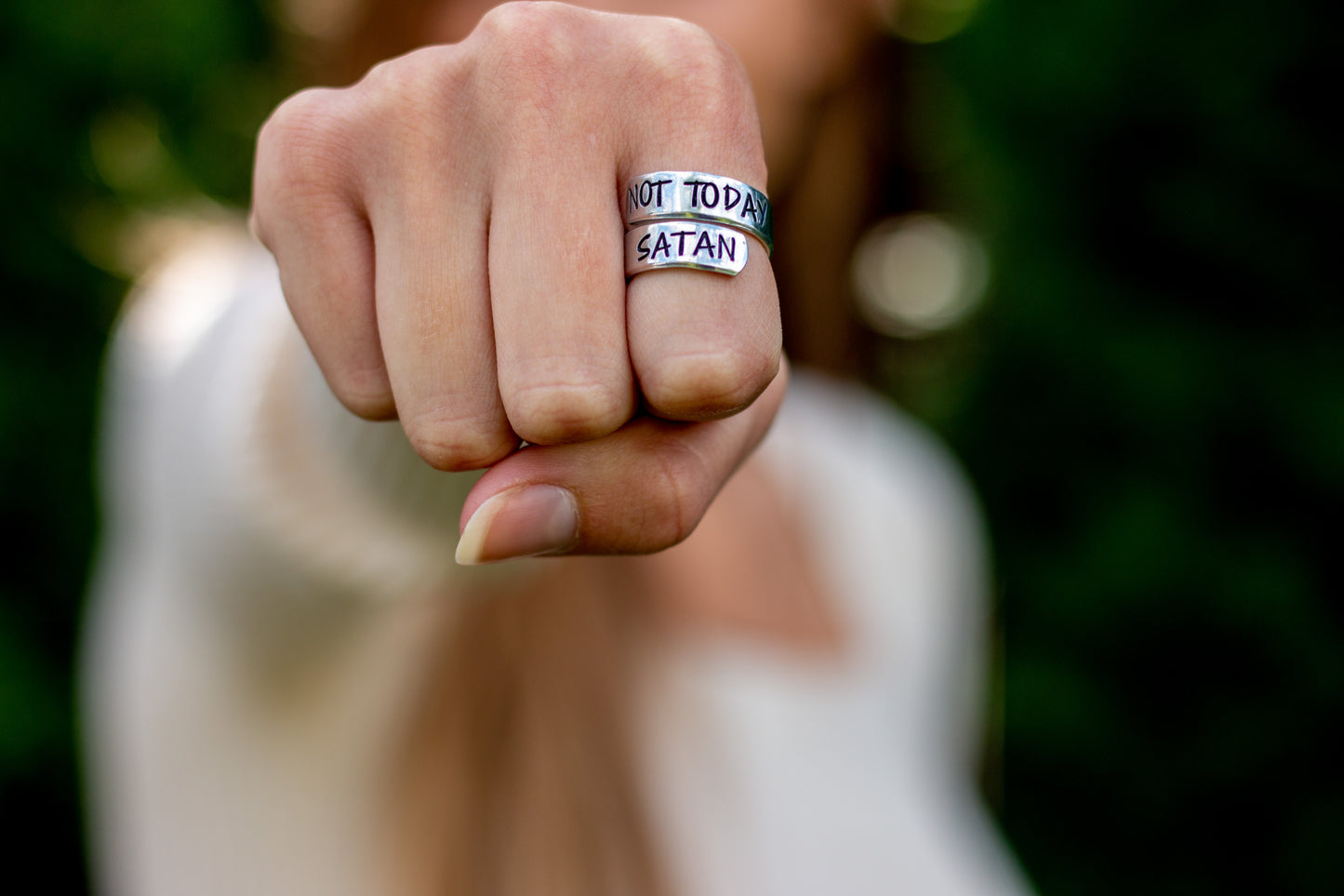Inspirational Wrap Rings