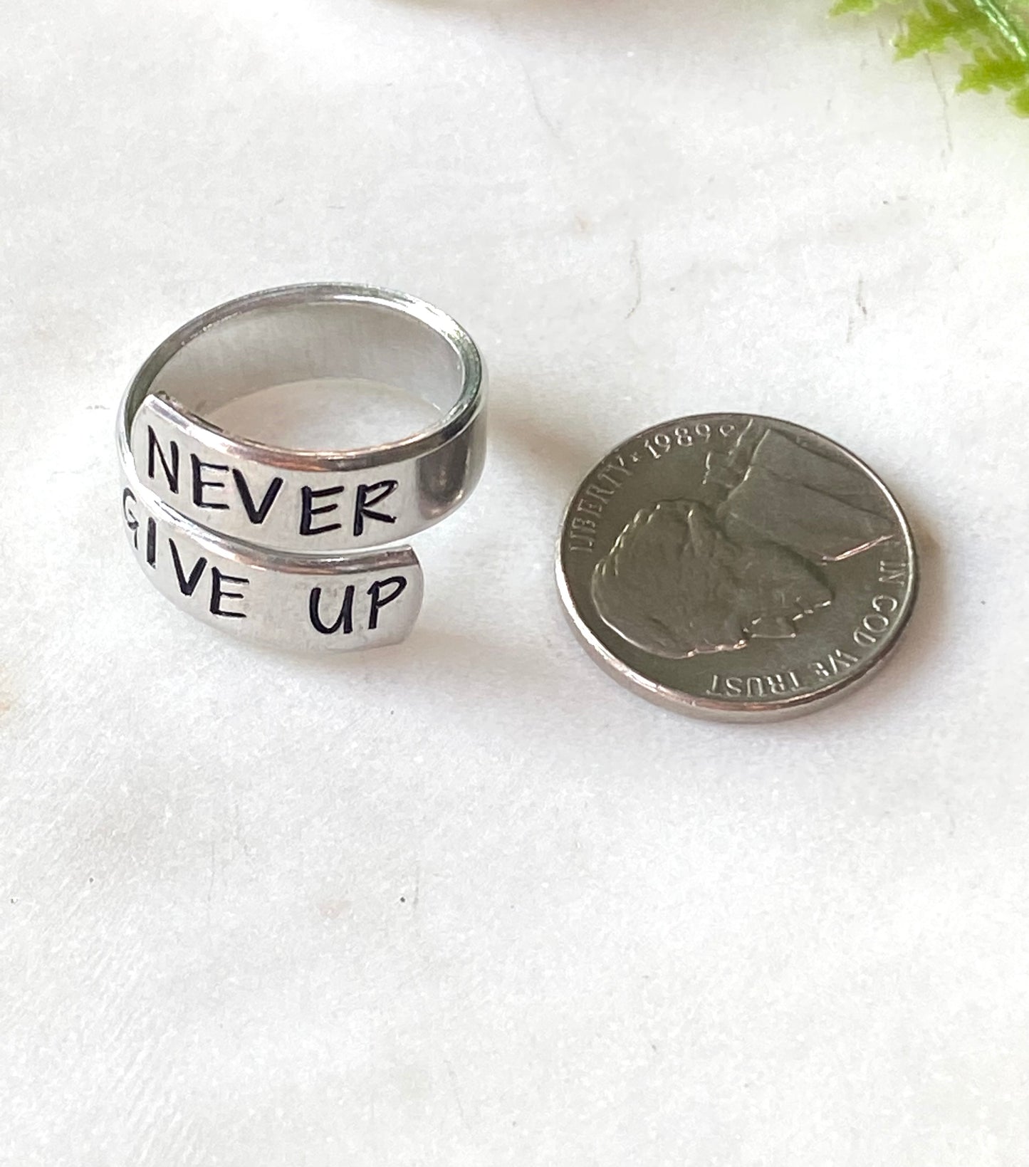 Inspirational Wrap Rings