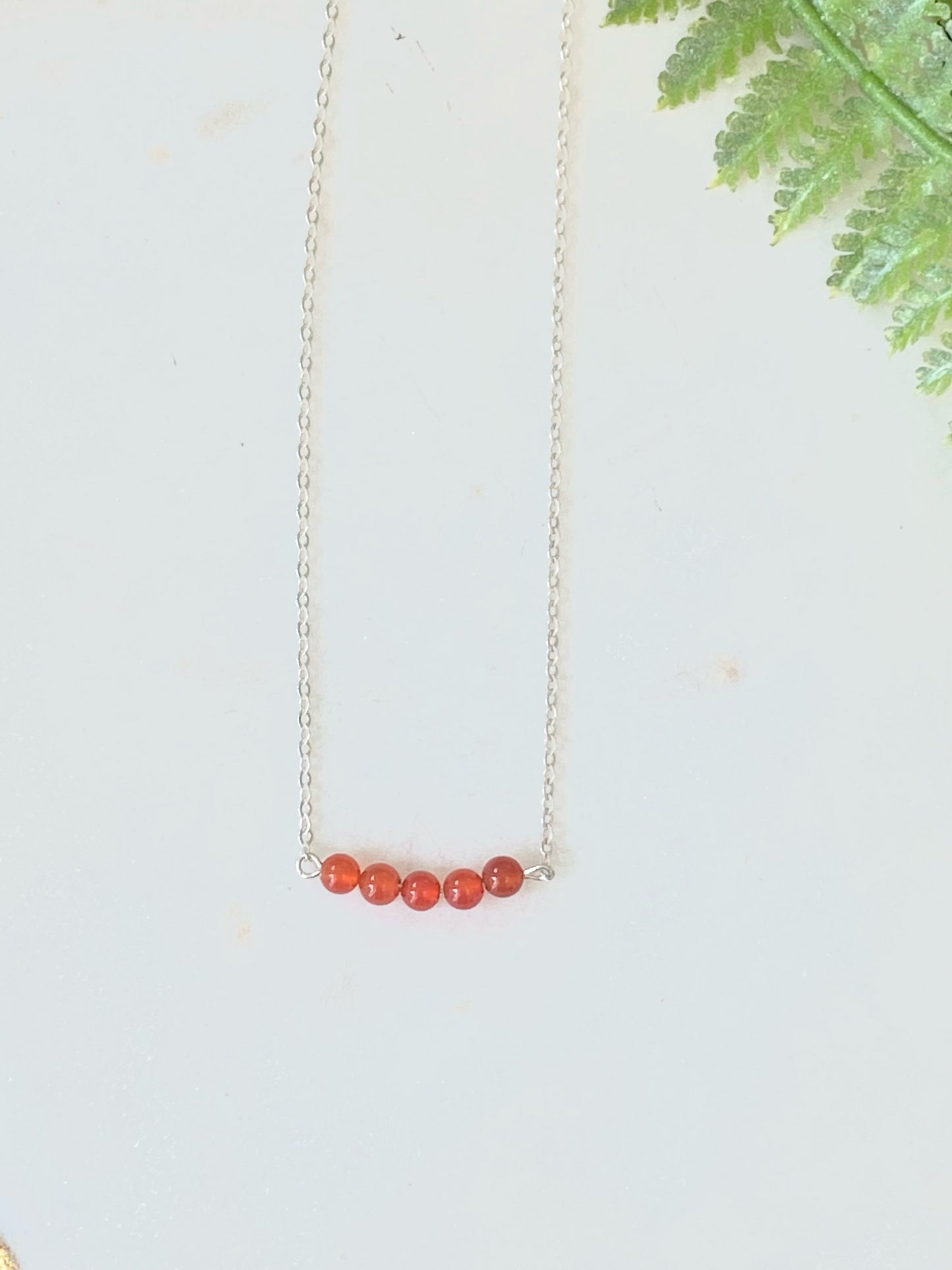 Dainty Gemstone Necklace-Multiple Options