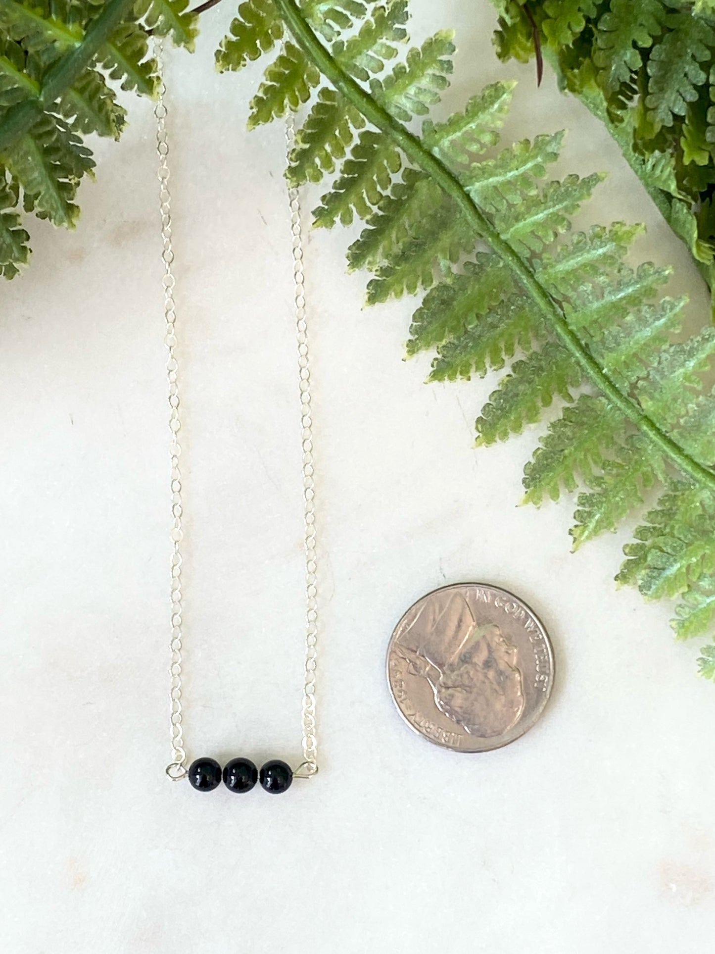 Dainty Gemstone Necklace-Multiple Options
