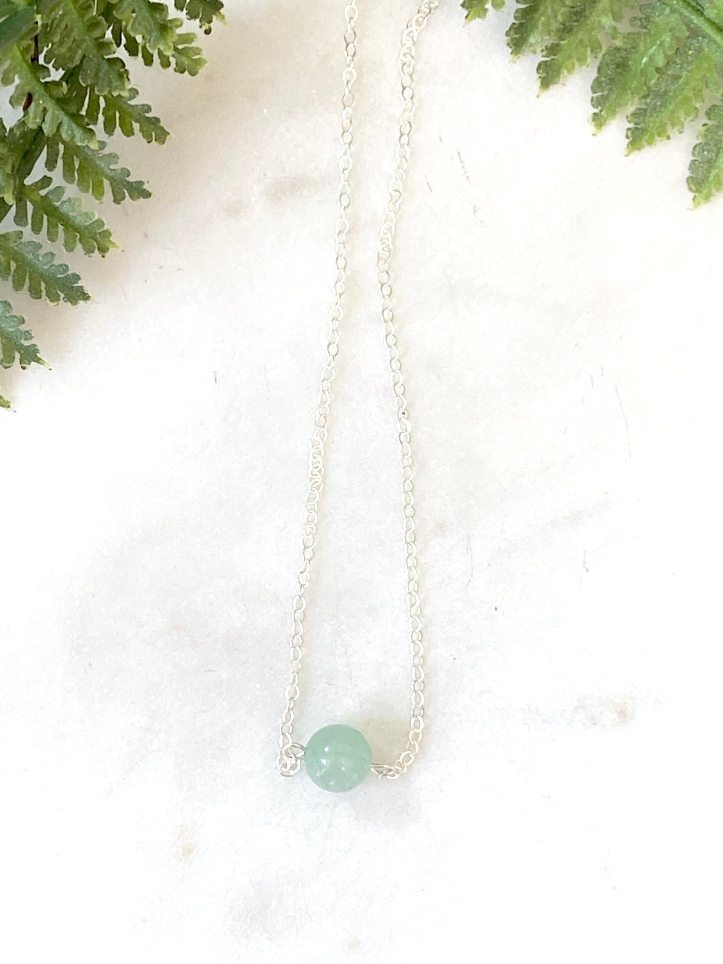 Dainty Gemstone Necklace-Multiple Options