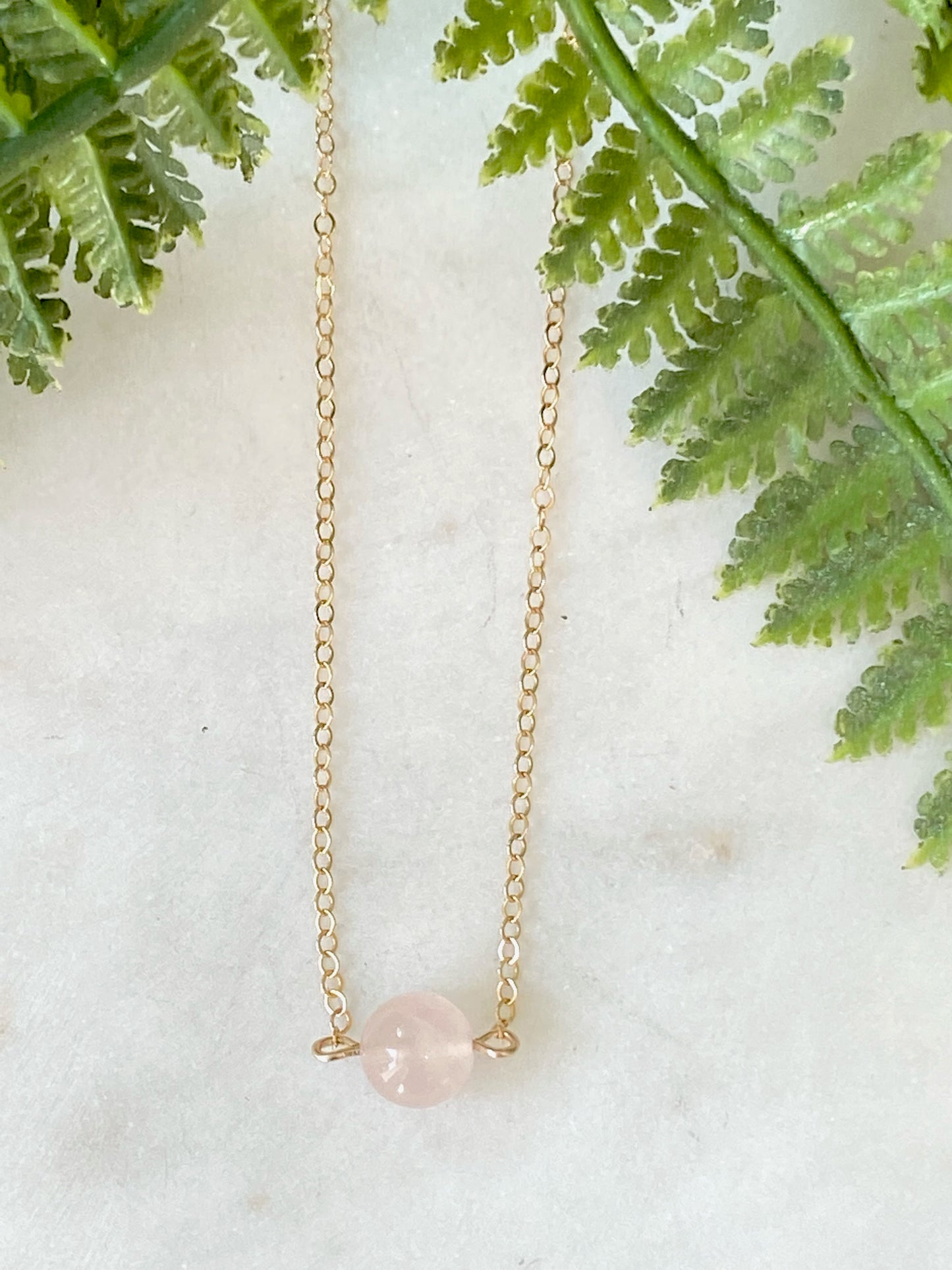 Dainty Gemstone Necklace-Multiple Options