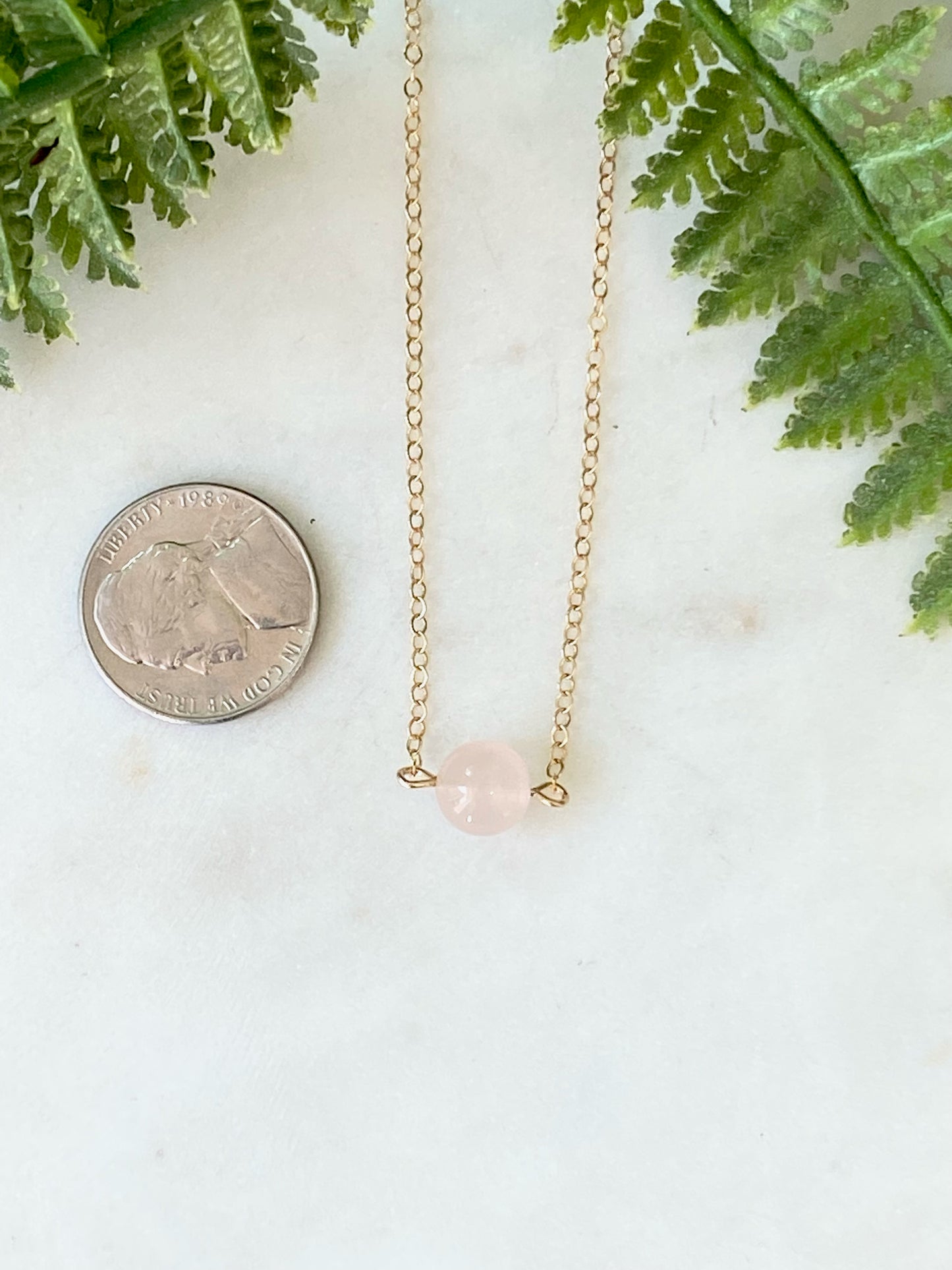 Dainty Gemstone Necklace-Multiple Options