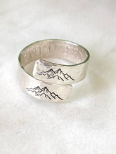 Load image into Gallery viewer, Sterling Silver Hidden Message Ring