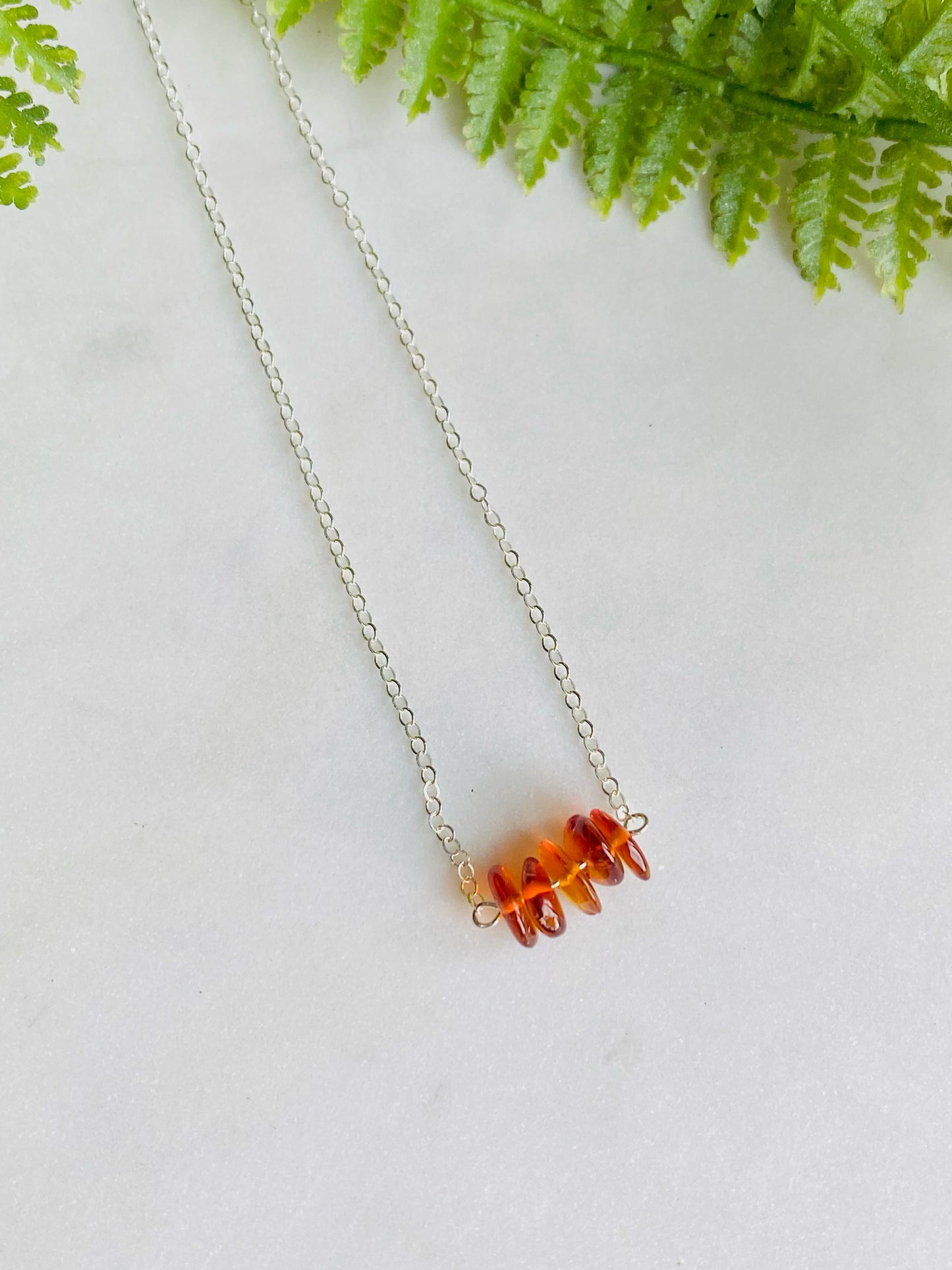 Dainty Gemstone Necklace-Multiple Options