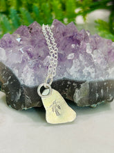 Load image into Gallery viewer, Light Blue Sea Glass Necklace -2