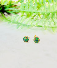 Load image into Gallery viewer, Black Opal Studs