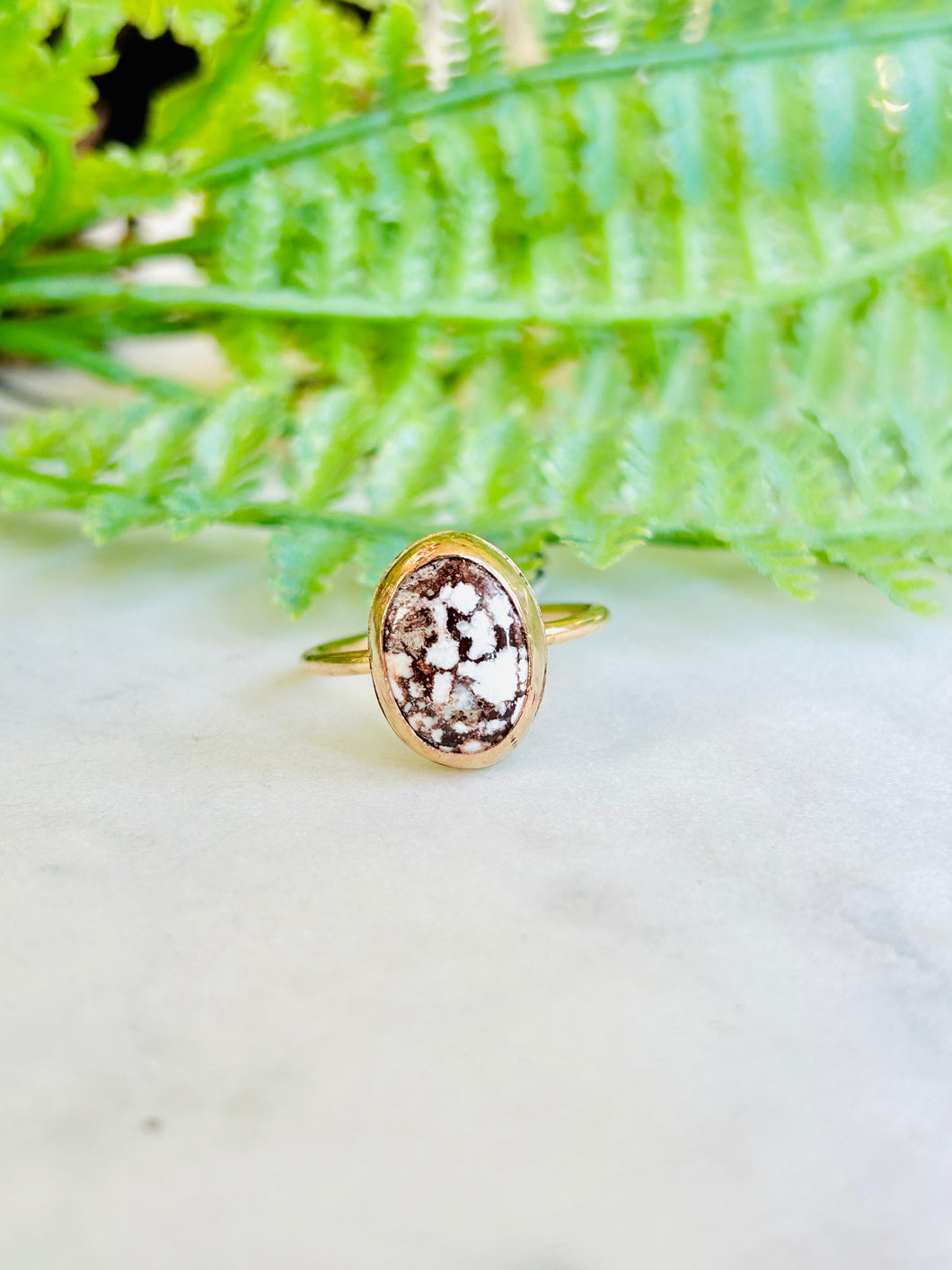 Wild Horse Magnesite Ring