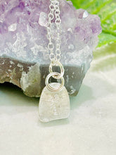 Load image into Gallery viewer, Light Blue Sea Glass Necklace - 1