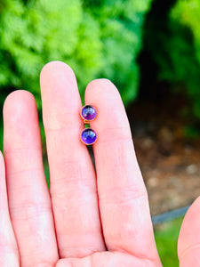 Amethyst Studs