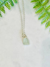 Load image into Gallery viewer, Light Blue Sea Glass Necklace - 1