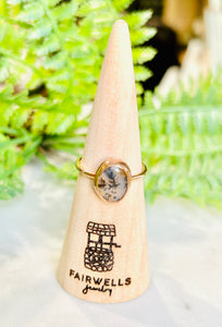 Scenic Agate RIng