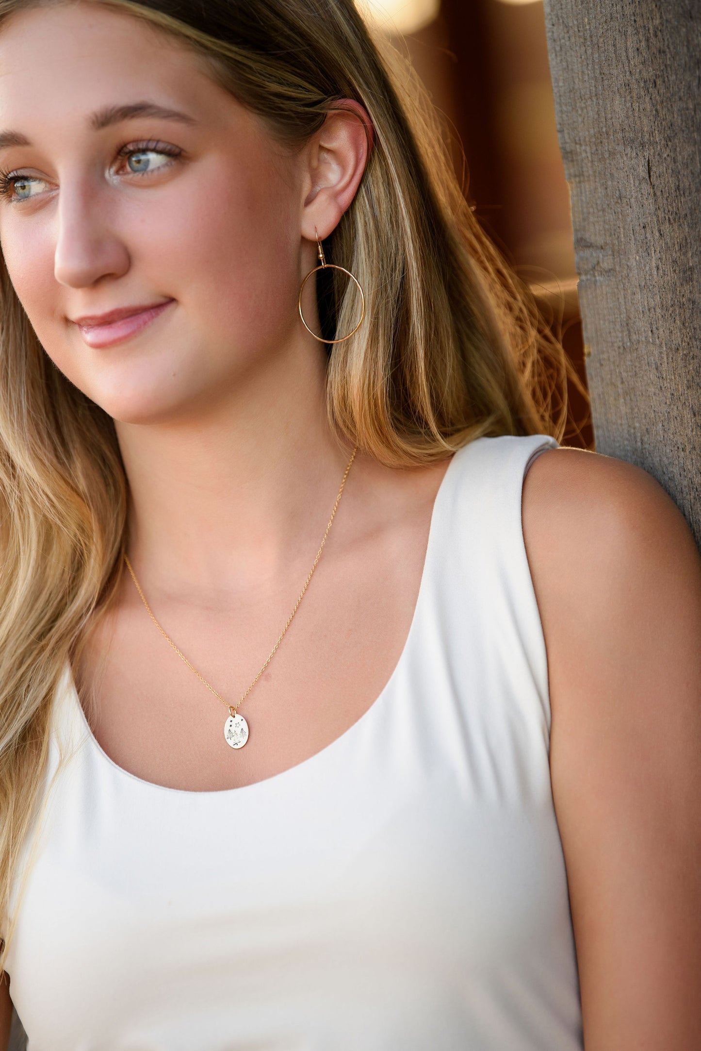 Oval Necklace