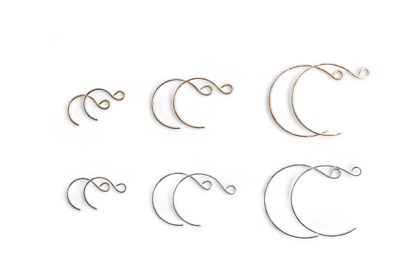 Backward Loop Earrings