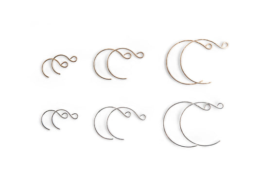 Backward Loop Earrings