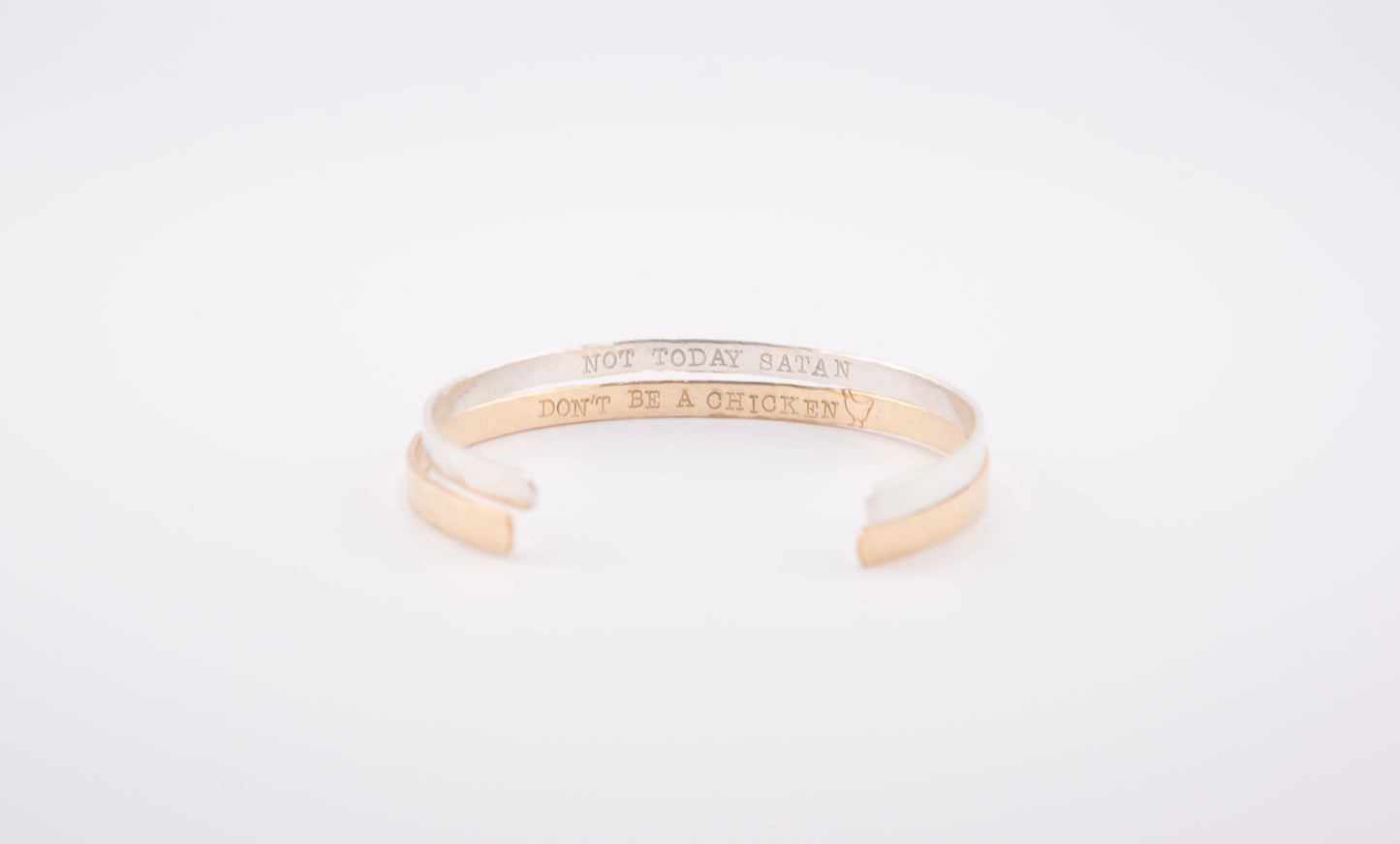 Skinny Hidden Message Cuff