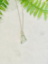Load image into Gallery viewer, Light Blue Sea Glass Necklace -2
