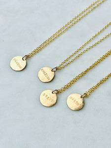 "I AM" Necklace