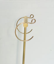 Load image into Gallery viewer, Gold Backward Loop Earrings