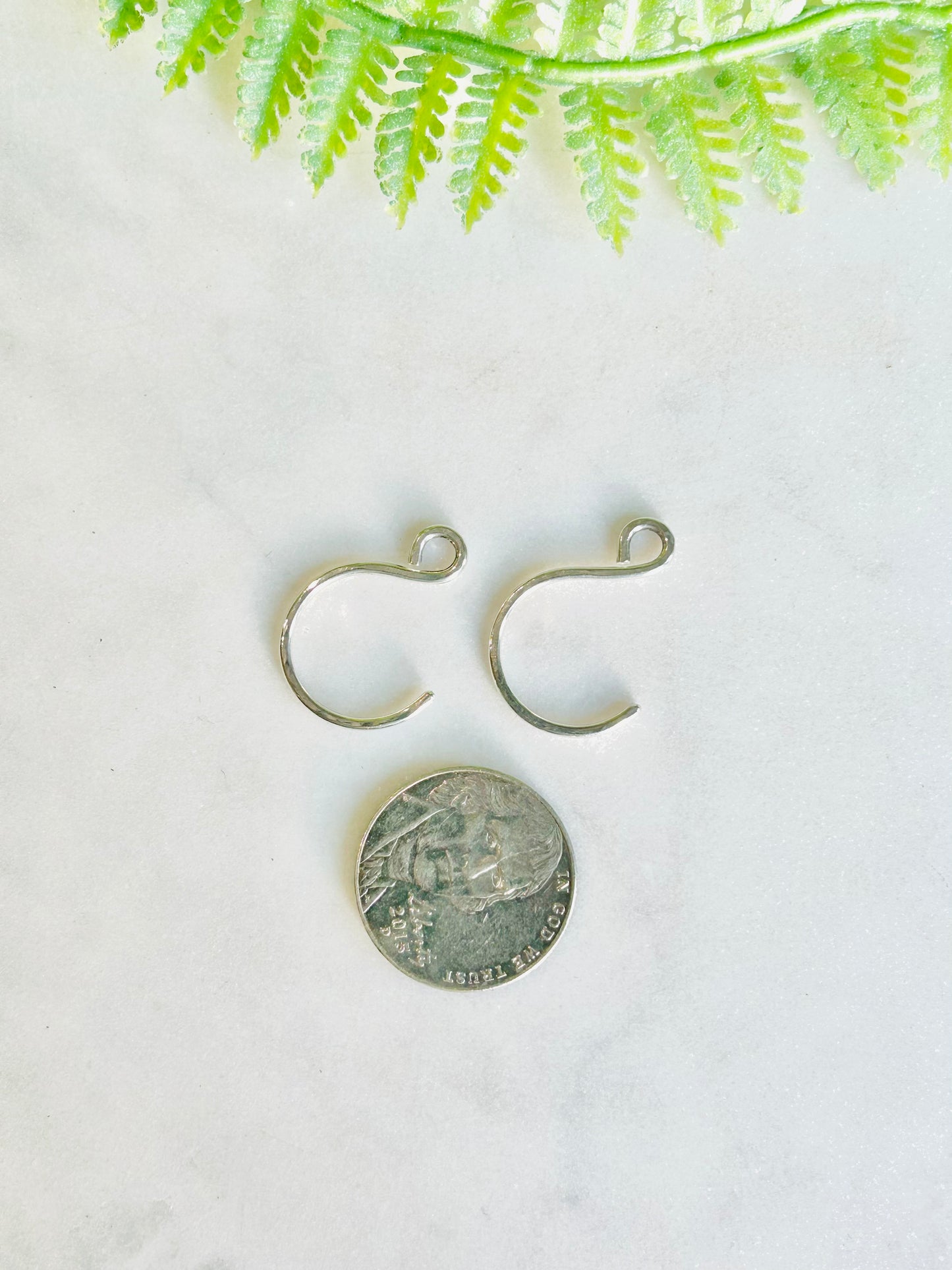 Backward Loop Earrings