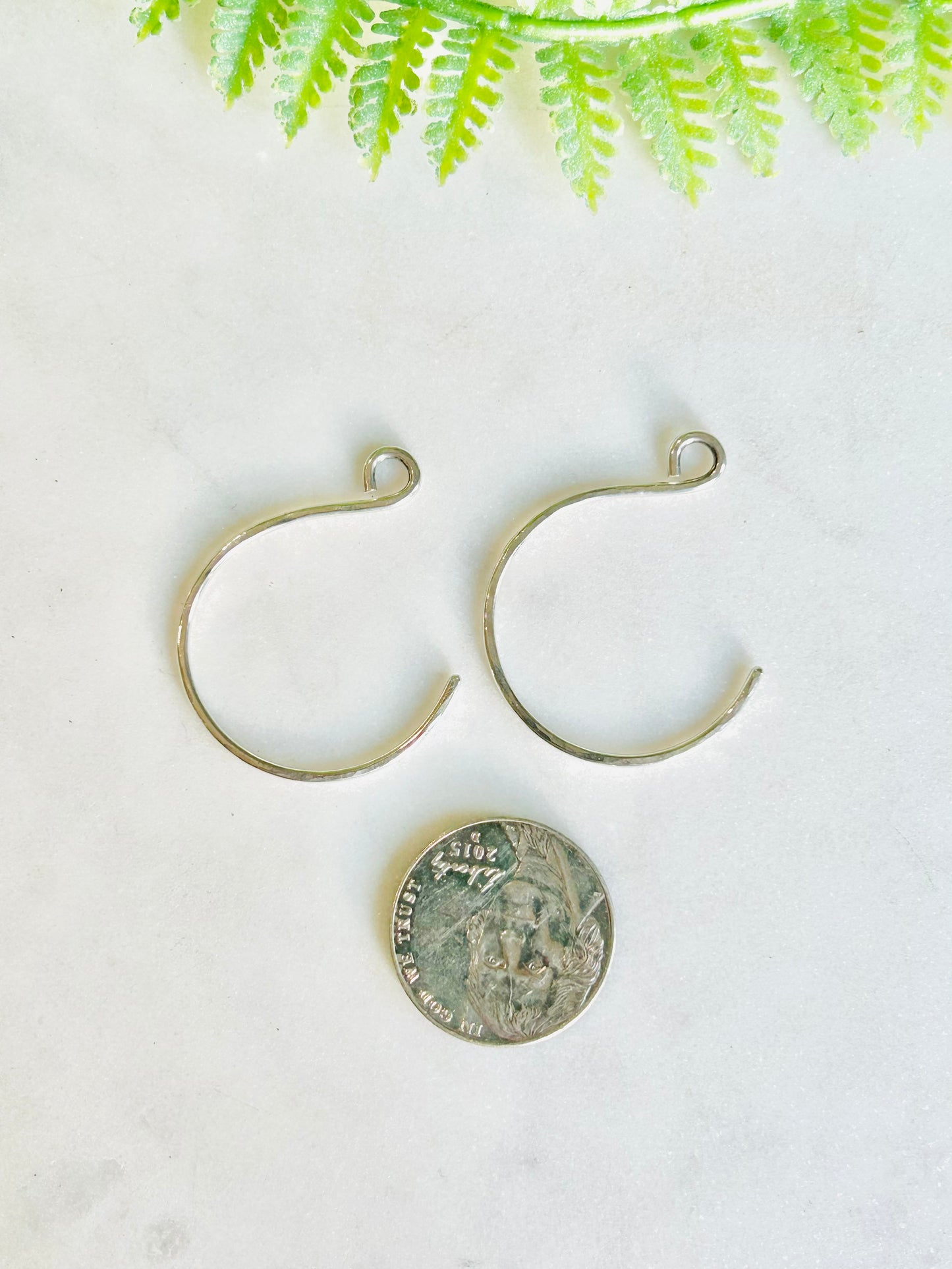 Backward Loop Earrings