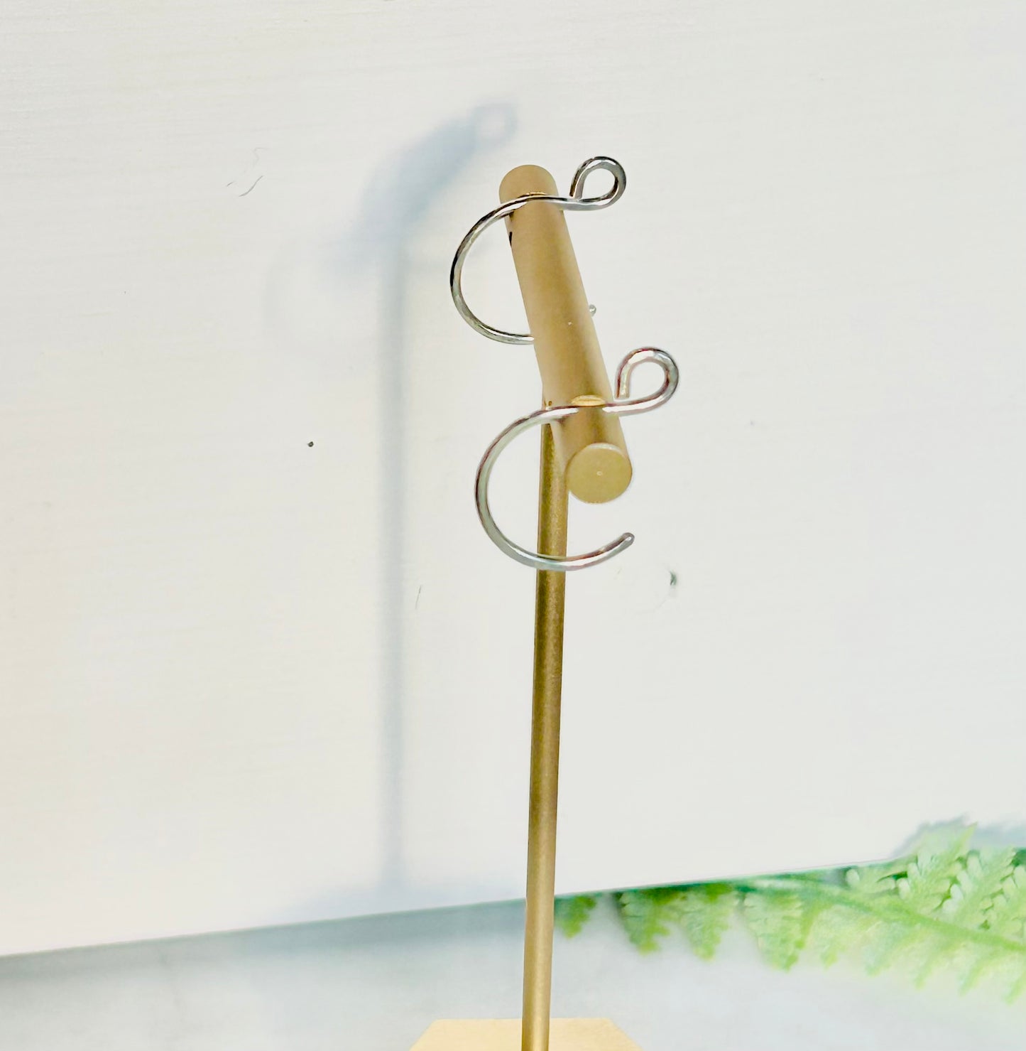 Backward Loop Earrings