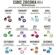 Load image into Gallery viewer, Birthstone Rings