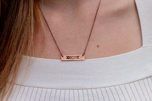 Small Bar Necklace