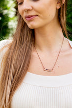 Load image into Gallery viewer, Small Bar Necklace