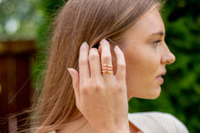 Load image into Gallery viewer, Copper Spiral Ring