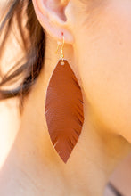 Load image into Gallery viewer, Feather Earrings-Multiple Colors