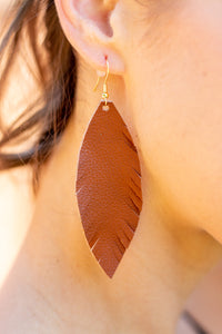Feather Earrings-Multiple Colors