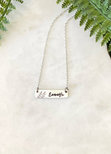 Load image into Gallery viewer, Small Bar Necklace
